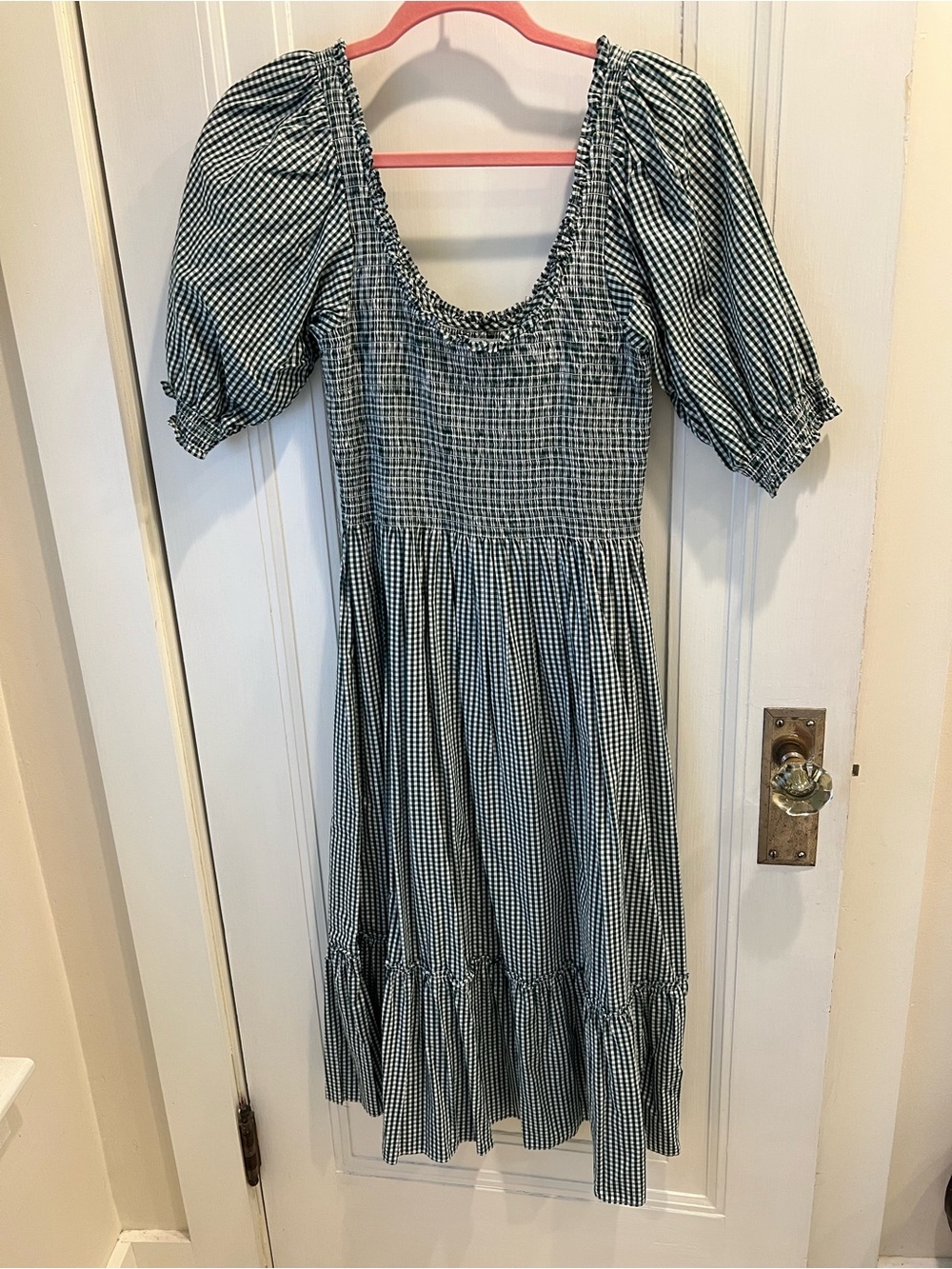 Hill House Gingham Louisa Midi Dress